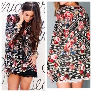 Show Me Your Mumu Ranger Rose bonfire sweater